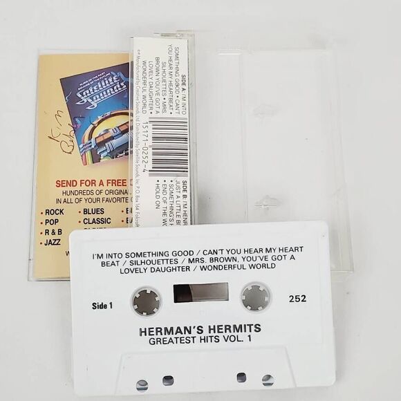 Herman's Hermits -Greatest Hits Volume 1 [Cassette Tape] - Picture 3 of 4
